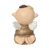 Сувенир Ангелочек со свечкой, художка микс