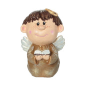 Сувенир Ангелочек с книжкой, художка микс