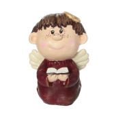 Сувенир Ангелочек с книжкой, художка микс