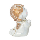 Сувенир Ангелочек-девочка, античное золото