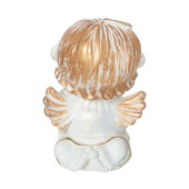 Сувенир Ангелочек-девочка, античное золото