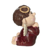 Сувенир Ангелочек-мальчик, художка микс