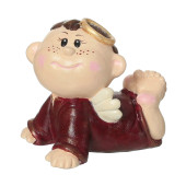 Сувенир Ангелочек игривый, художка микс