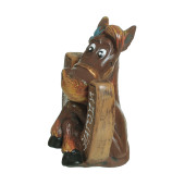 Копилка Конь Удача 15,5см _ 15см (цвета в ассортименте)