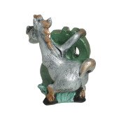 Копилка Конь Долар 17см_14,5см (цвета в ассортименте)