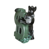 Копилка Конь Долар 17см_14,5см (цвета в ассортименте)