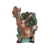 Копилка Конь Долар 17см_14,5см (цвета в ассортименте)