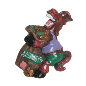 Копилка Конь с мешком 17,5см_13,5см (цвета в ассортименте)