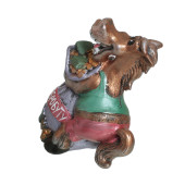 Копилка Конь с мешком 17,5см_13,5см (цвета в ассортименте)