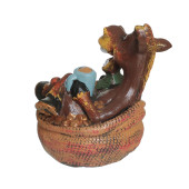 Копилка Конь на отдыхе 17,5см_13см (цвета в ассортименте)