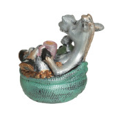 Копилка Конь на отдыхе 17,5см_13см (цвета в ассортименте)