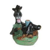 Копилка Конь на отдыхе 17,5см_13см (цвета в ассортименте)