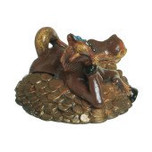 Копилка Конь на монетах 12см_17см (цвета в ассортименте)