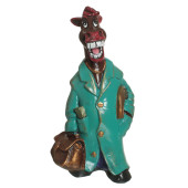 Копилка Конь в пальто 26,5см_13см (цвета в ассортименте)