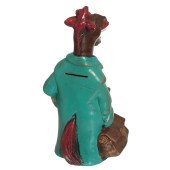 Копилка Конь в пальто 26,5см_13см (цвета в ассортименте)