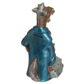 Копилка Конь в пальто 26,5см_13см (цвета в ассортименте)