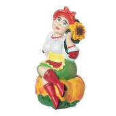 Копилка Солоха на тыкве