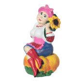 Копилка Солоха на тыкве