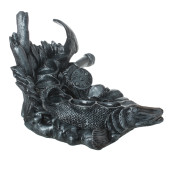 Сувенир-подставка (под стопки,бутылку) Щука, серебро