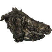 Сувенир-подставка (под стопки,бутылку) Сом, бронза №2