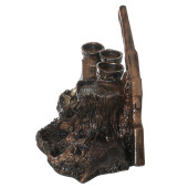 Сувенир-подставка (под стопки,бутылку) Охота, бронза