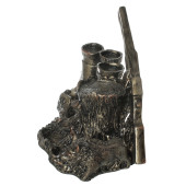 Сувенир-подставка (под стопки,бутылку) Охота, бронза №2