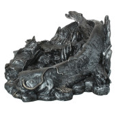 Сувенир-подставка (под стопки,бутылку) Сом, серебро