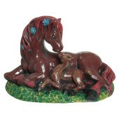 Копилка Лошадь мама, цветная