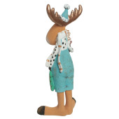 Сувенир Олень, бирюзовый